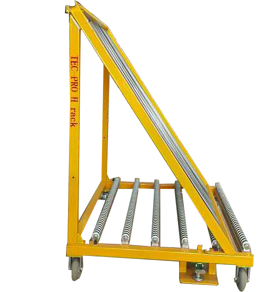 Hot sale glass processing Glass Sheet Storage Harp Racks