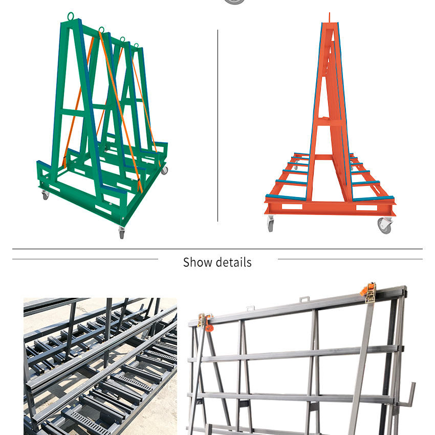 Architectural Glass glass transport pallet rack