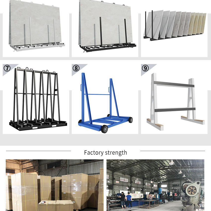 Architectural Glass glass transport pallet rack