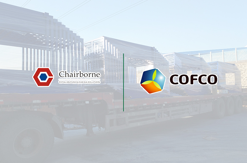 Chairborne Secures Order of 1000 Sets of Steel Pallets from COFCO: Strengthening Partnership and Supply Chain Efficiency