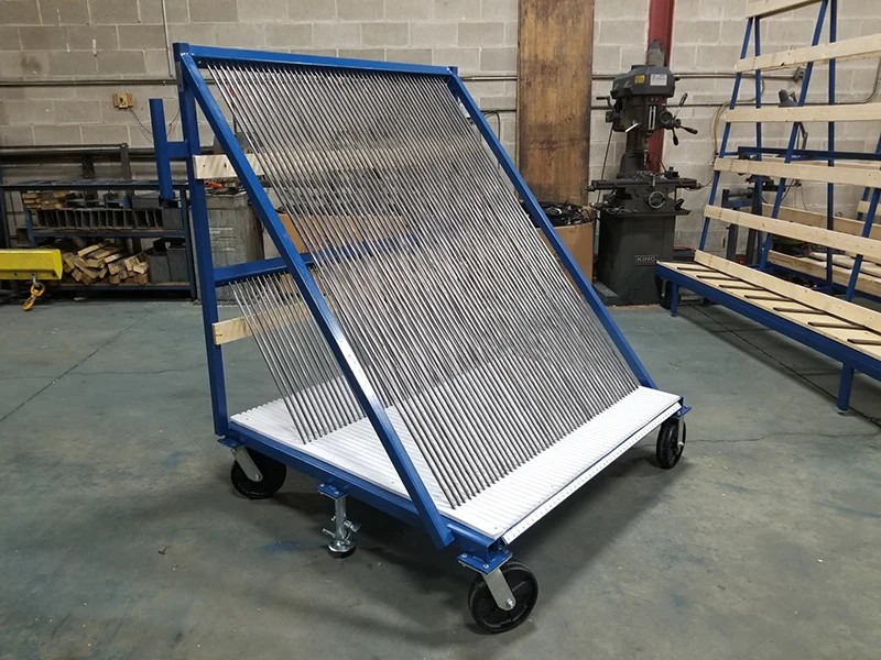 Can Mobile Glass Harp Racks Optimize CNC Cutting Flows for Custom Fabricators?