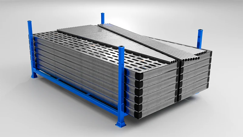 How do post pallet systems differ from traditional fixed racking?
