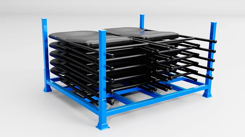 Stop Hand-Stacking: Forklift Tire Storage Racks