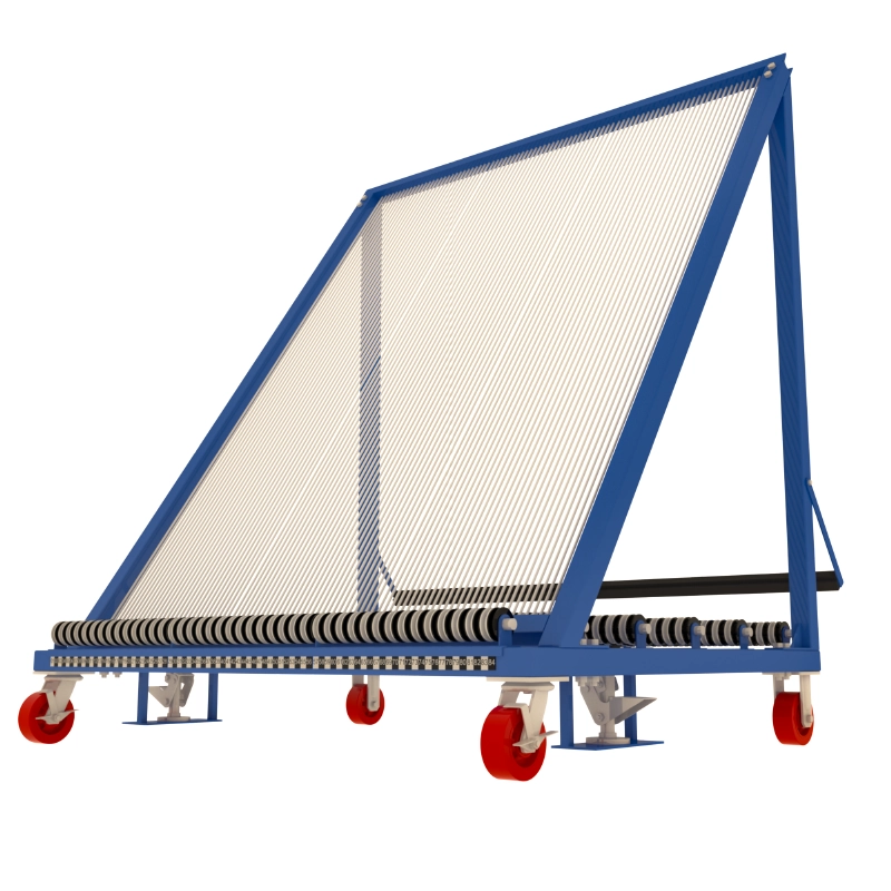 Shop Floor Glass Storage