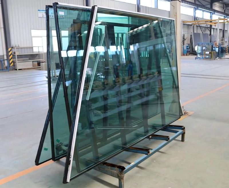 Hot-dip galvanized glass pallets for outdoor use