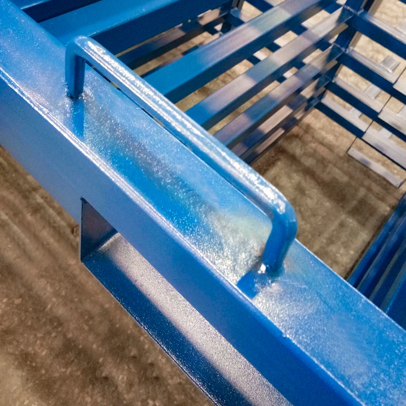 Warehouse space optimizer nesting racks