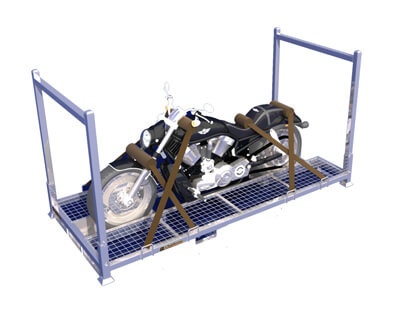 About motorcycle rack