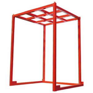 Nesting Racks for Stackable Warehouse Storage