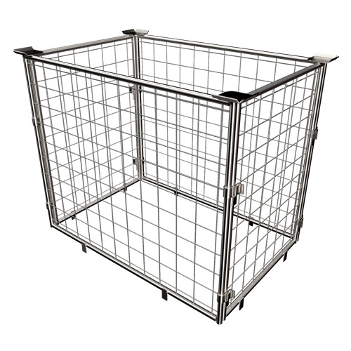 Pallet steel fence
