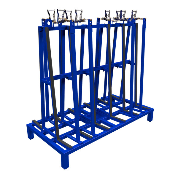 A frame transport rack