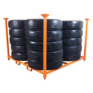 Customized Folding Tire Storage Rack And Stacks Racking Shelves
