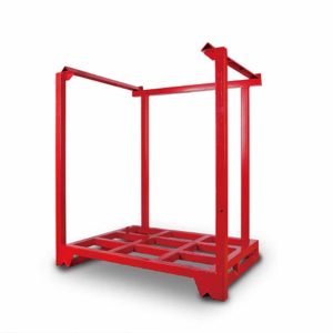 Detachable stacking powder coating steel warehouse metal storage nestainer