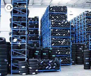 Space-saving Tire Rack Solutions: Chairborne’s Full-Load Stacking and Four-Way Fork Design for Convenient and Efficient Storage