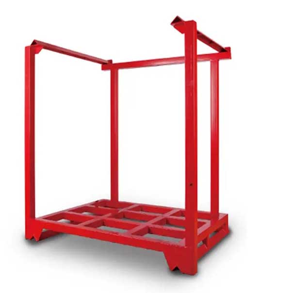 Heavy duty powder coated quakeproof warehouse storage metal nest rack pallet