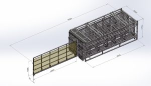 Vertical Sheet Rack Solutions for Industrial Panel Storage