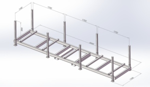 Streamlining Pipe Storage: How a Custom Rack System Solved a Common Warehouse Challenge