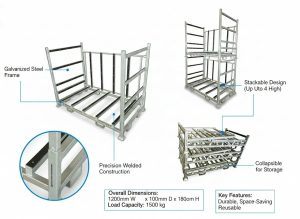 Can a Collapsible Glass Storage Transport Rack Handle Your Heavy Granite Slabs?