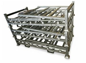 Does a window storage rack improve custom millwork fabrication staging?