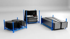 warehouse stacking racks