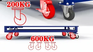 Best 2 layer trolley for automotive parts storage?