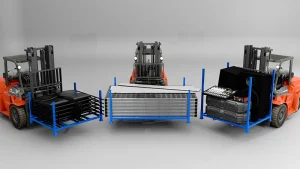 Who supplies the X8 smart rack designed for 6-meter PVC pipe transportation and storage?