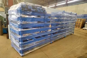 What are the best returnable shipping racks for automotive OEM supply chain management?