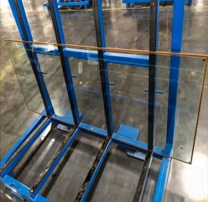 How to stack float glass crates to save warehouse space