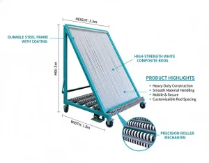Floor Harp Rack