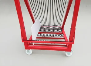 Warehouse Glass Sorting Cart