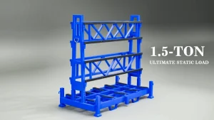 Crane-Ready Glass Stillage: Safe On-Site Handling