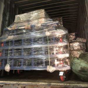 Overhead Crane Glass Racks