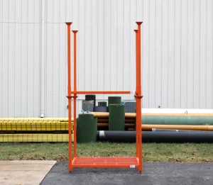 Stackable racks for aluminum castings